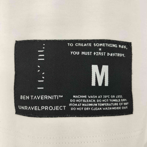 Unravel Project 両面プリント クルーネック 半袖Tシャツ street メンズ M