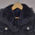 コムサデモード COMME CA DU MODE Real Fur スウェードタッチジャケット レディース