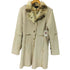 True Grit 裏地ファー使い切替ステンカラーコート レディース import:M