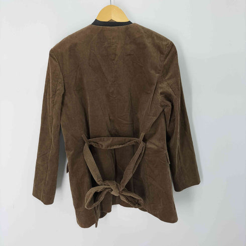 エイチビューティーアンドユースユナイテッドアローズ H BEAUTY & YOUTH UNITED ARROWS ソフトコーデュロイノーカラージャケット レディース JPN:S