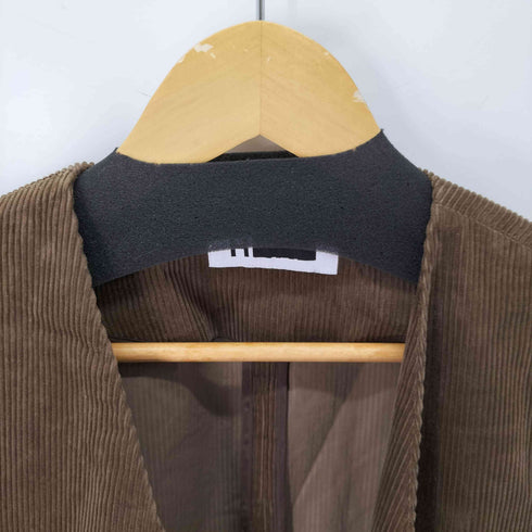 エイチビューティーアンドユースユナイテッドアローズ H BEAUTY & YOUTH UNITED ARROWS ソフトコーデュロイノーカラージャケット レディース JPN:S