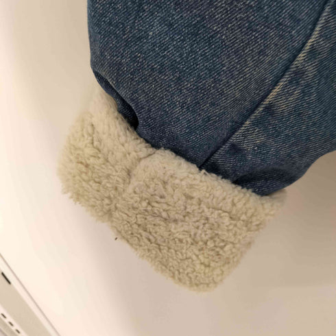 STUDIO24 イタリア製デニムボアジャケット デニムボマージャケット メンズ import:XL