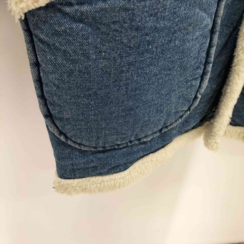 STUDIO24 イタリア製デニムボアジャケット デニムボマージャケット メンズ import:XL