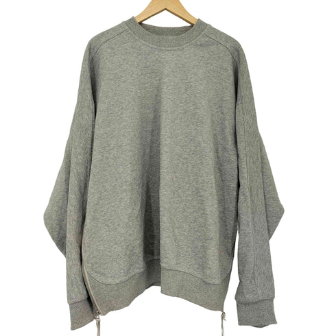 メゾンスペシャル MAISON SPECIAL ヘビーウェイトスウェットプライムオーバーサイドジッププルオーバー メンズ JPN:0