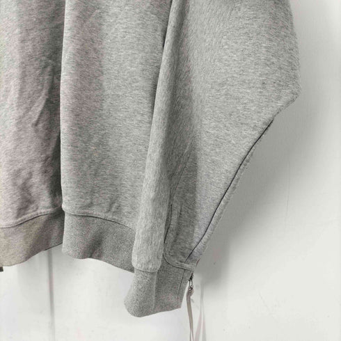 メゾンスペシャル MAISON SPECIAL ヘビーウェイトスウェットプライムオーバーサイドジッププルオーバー メンズ JPN:0