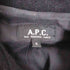 アーペーセー A.P.C. 00S ウクライナ製 メルトンウール ステンカラー ショートコート メンズ import:S
