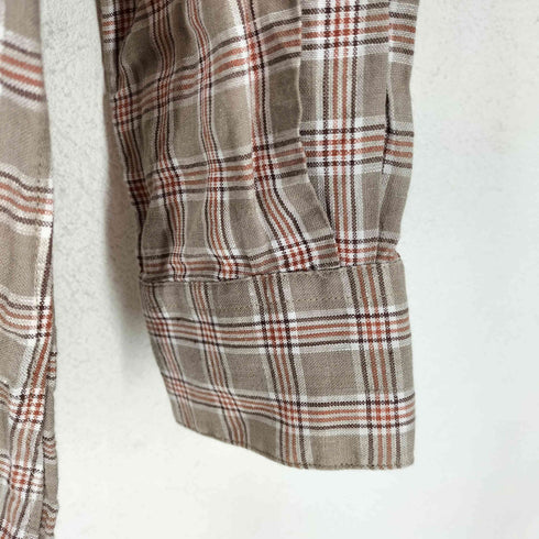 インディヴィジュアライズドシャツ individualized shirts ATHLETIC FIT オープンカラー L/S シャツ メンズ L