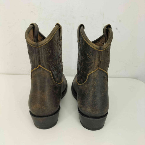 アッシュ ASH LASER CUT LEATHER WESTARN BOOTS レーザカットレザーウエスタンブーツ レディース EUR:36