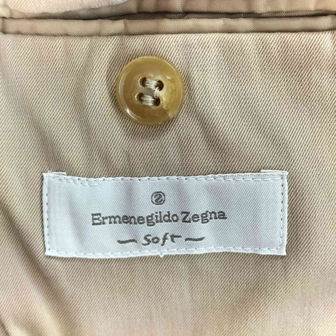 エルメネジルドゼニア Ermenegildo Zegna 3B背抜き テーラードジャケット メンズ