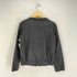 シップス SHIPS lamb leather ラムレザーノーカラージャケット レディース M