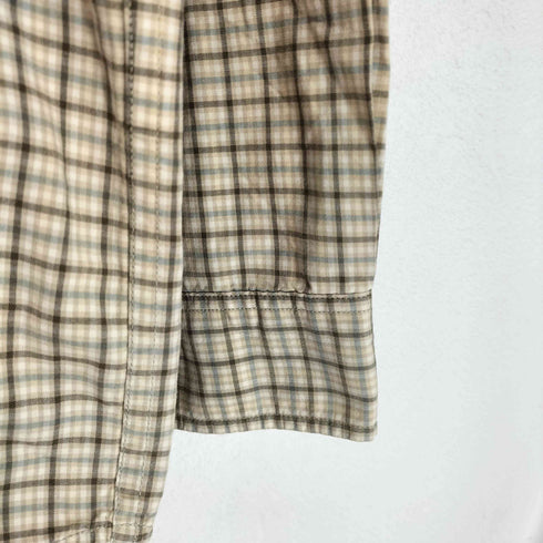 エディーバウアー Eddie Bauer L/S ボタンダウンシャツ メンズ L