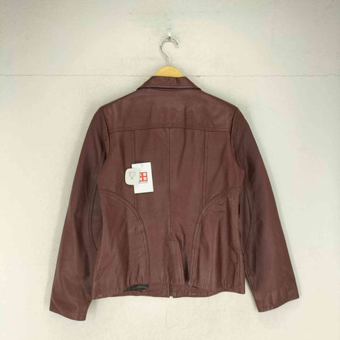 COVINGTON GENUINE LEATHER リアルレザージップジャケット メンズ S
