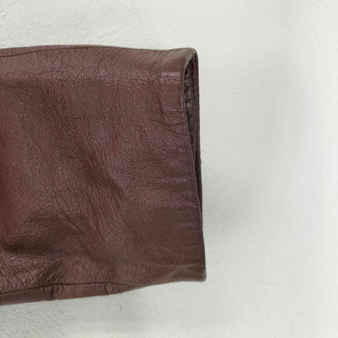 COVINGTON GENUINE LEATHER リアルレザージップジャケット メンズ S