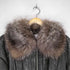 GARB kalganlamb silverfox シルバーフォックス カルガンラムレザー七分袖ダブルジップジャケット レディース 1