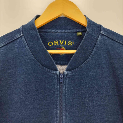 オービス ORVIS デニム地 ジップアップブルゾン メンズ import:M