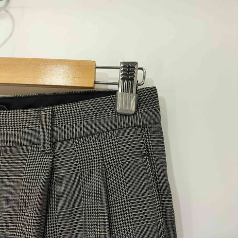 ブルックスブラザーズ BROOKS BROTHERS グレンチェック ウール 2タック スラックス メンズ