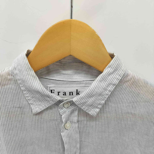 フランクアンドアイリーン Frank&Eileen USA製 ストライプ リネンシャツ メンズ XXS