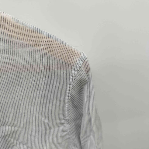 フランクアンドアイリーン Frank&Eileen USA製 ストライプ リネンシャツ メンズ XXS