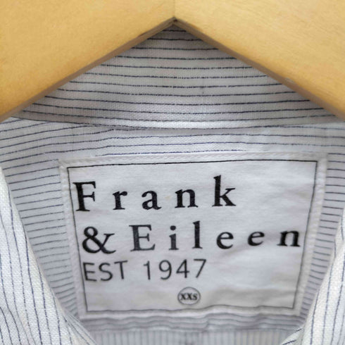 フランクアンドアイリーン Frank&Eileen USA製 ストライプ リネンシャツ メンズ XXS