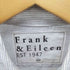 フランクアンドアイリーン Frank&Eileen USA製 ストライプ リネンシャツ メンズ XXS