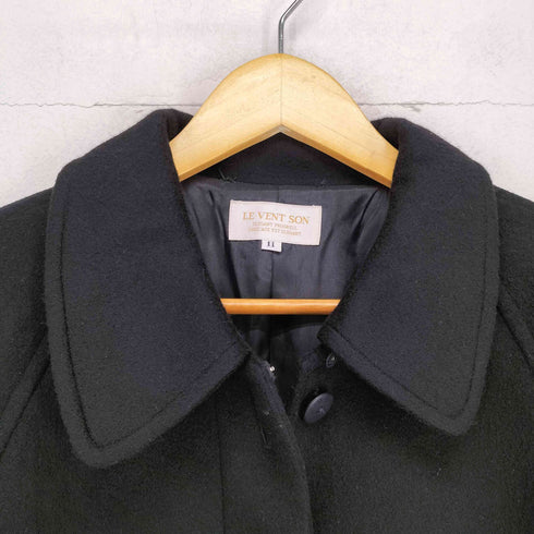 LE VENT SON Cashmere カシミヤ100 ステンカラーコート レディース 11R
