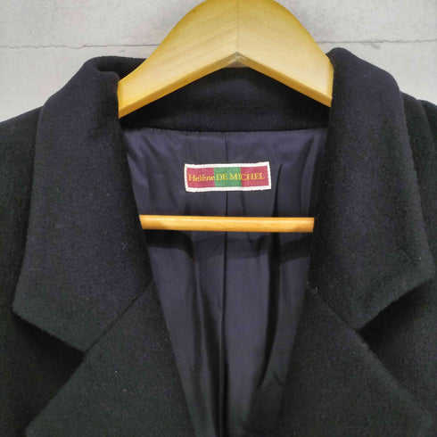 helene de michel Cashmere 日本製 カシミヤ100 チェスターコート レディース 9