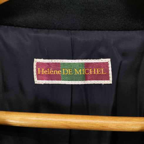 helene de michel Cashmere 日本製 カシミヤ100 チェスターコート レディース 9