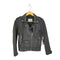 ベルシュカ BERSHKA lamb leather ラムレザーダブルライダースジャケット レディース M