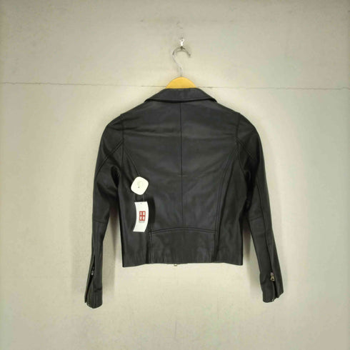 TOKYO BASE lamb leather ラムレザーダブルライダースジャケット レディース 0