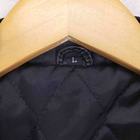 JECKER'S caw leather カウレザーカーコート メンズ L