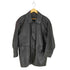 caw leather カウレザーカーコート シボ革 メンズ L