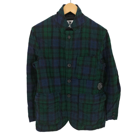 エンジニアードガーメンツ Engineered Garments 旧タグ BAKER JACKET ウール ブラックウォッチ チェック 3B シングル テーラード ベイカー ジャケット メンズ JPN:XS