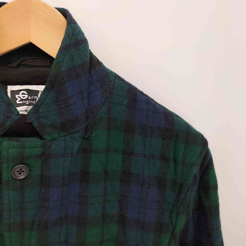 エンジニアードガーメンツ Engineered Garments 旧タグ BAKER JACKET ウール ブラックウォッチ チェック 3B シングル テーラード ベイカー ジャケット メンズ JPN:XS
