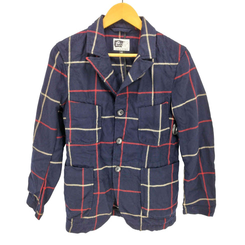 エンジニアードガーメンツ Engineered Garments 旧タグ BEDFORD JACKET ウール チェック 3B シングル テーラード ベッドフォード ジャケット メンズ JPN:XS