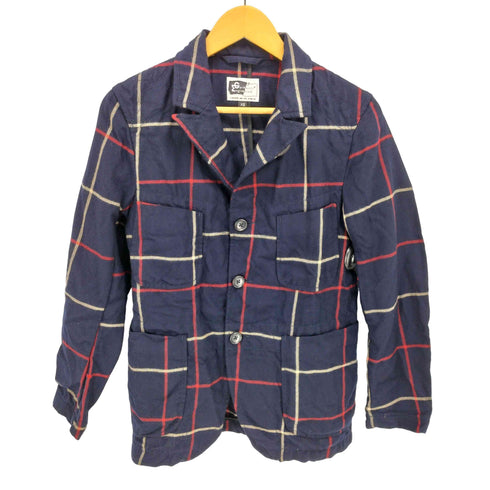 エンジニアードガーメンツ Engineered Garments 旧タグ BEDFORD JACKET ウール チェック 3B シングル テーラード ベッドフォード ジャケット メンズ JPN:XS