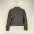 SRIC Lamb leather デザインジップラムレザージャケット レディース 38