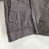 SRIC Lamb leather デザインジップラムレザージャケット レディース 38