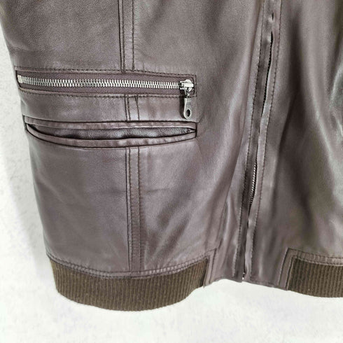 laf Lamb leather シングルラムレザージャケット レディース 2S