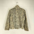 MIXIT Genuine Leather パイソン柄 シングルレザージャケット Y2K メンズ M