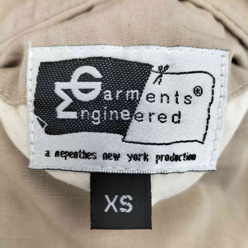 エンジニアードガーメンツ Engineered Garments 旧タグ 裏地 アーガイル ブランケット リップストップ ベスト メンズ JPN:XS