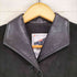 BONZ Lamb Leather 襟袖切替スエードショート丈コート レディース XS