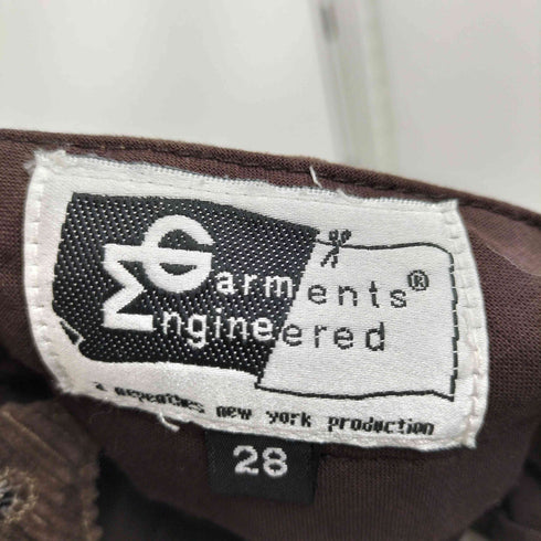 エンジニアードガーメンツ Engineered Garments 旧タグ USA製 シンチバック コーデュロイ ドロスト パンツ メンズ 28