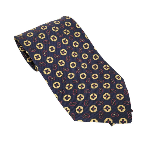 ANDREW'S TIES 総柄シルクネクタイ メンズ