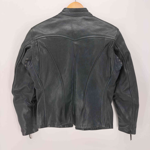 フリーホイーラーズ FREE WHEELERS BOOTLEGGERS REUNION SUPERIOR LEATHER TOGS J100 RACING MASTER シングル ライダース ホースハイド レザー ジャケット メンズ 36