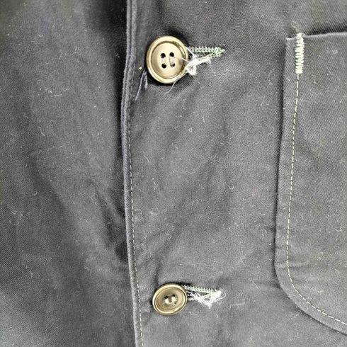 ポストオーバーオールズ POST OVERALLS USA製 裏地ストライプ ツイル コットン 3B ワーク ジャケット メンズ JPN:S