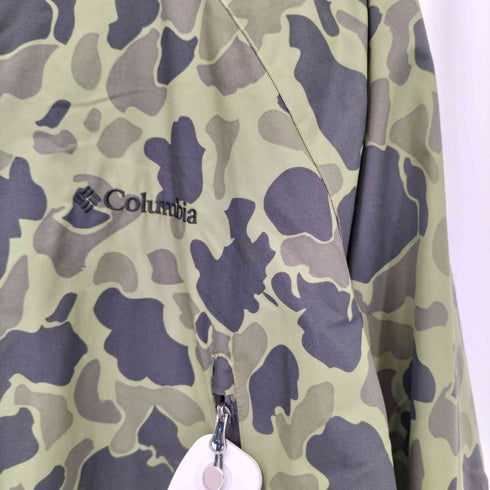 コロンビア Columbia カモフラージュ ダブルジップ ナイロンジャケット メンズ JPN:L