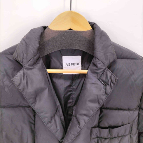 アスペジ ASPESI BOBONE SUPER DRY ダウン チェスターコート メンズ import:M