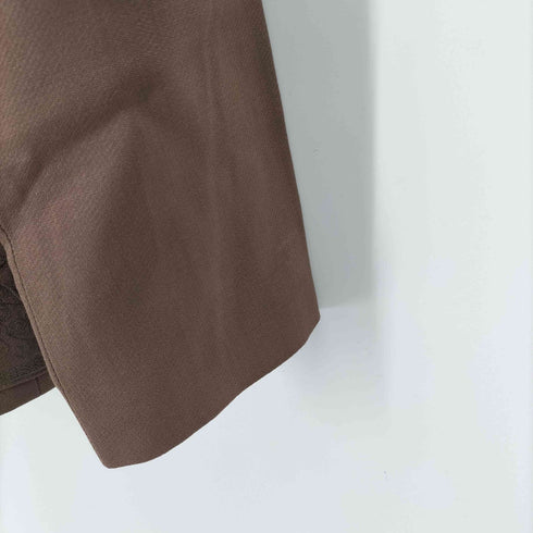 バーバリーズ BURBERRYS 刺繍ポケット ノーカラージャケット レディース