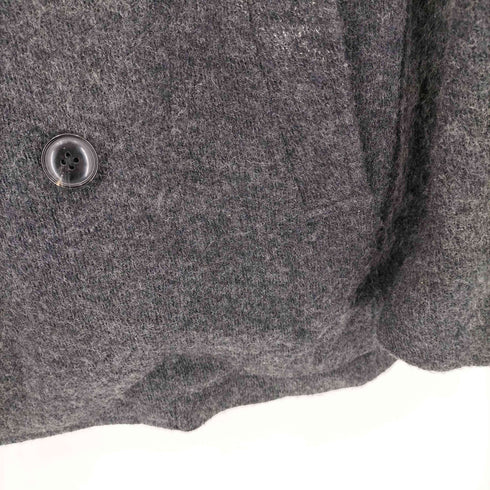 ユニクロ UNIQLO ナイロン混 裏キルティング ウール Pコート メンズ import:L