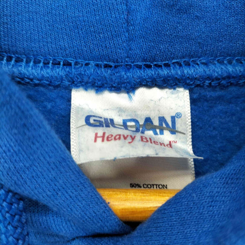 ギルダン GILDAN 2015 WORLD SERIES フロントプリントプルオーバーパーカー メンズ XL